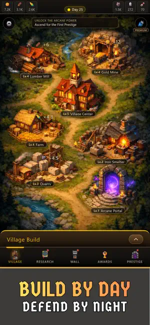 Ember's Rest: Wall Defense screenshot 1