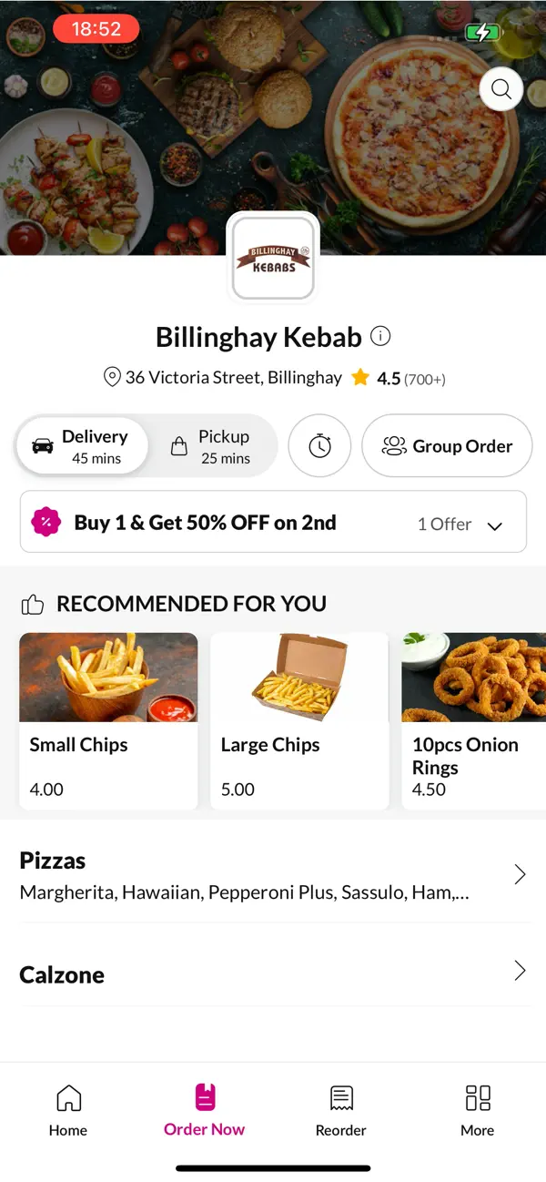 Screenshot #2 pour Billinghay Kebab.