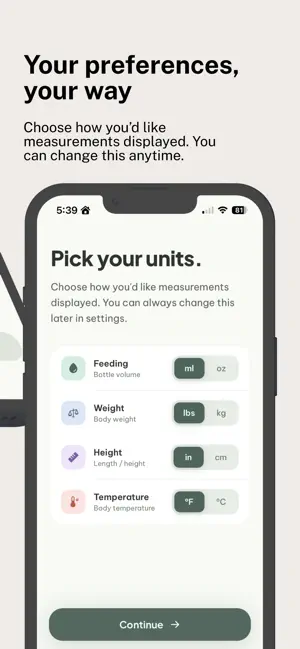 Rori · Baby & Newborn Tracker screenshot 3