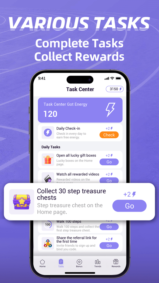 #4. Walk City - Step Counter (iOS) 由: Hummingbird Technology HK Limited