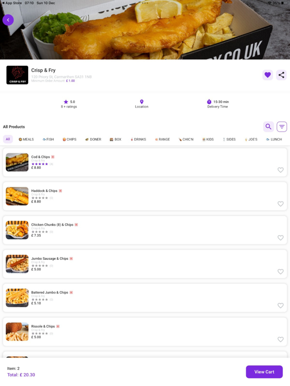 App screenshot