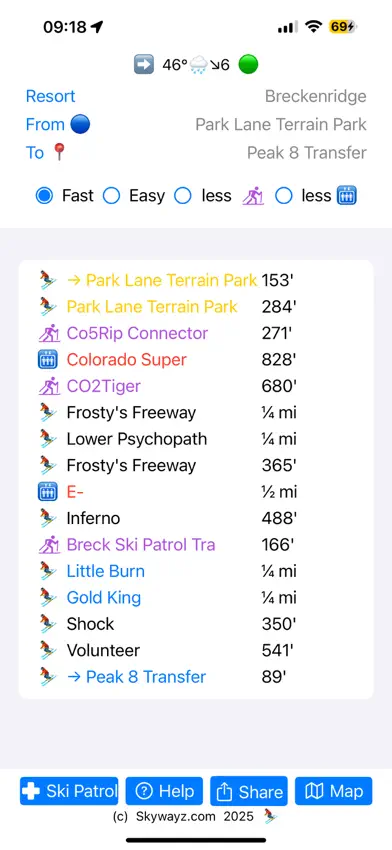SkiWayz screenshot 4