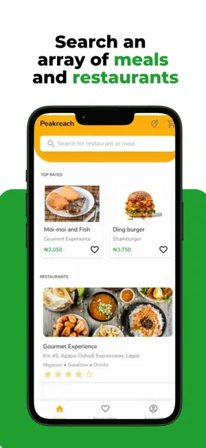 Peakreach Food Parcel Delivery screenshot 2