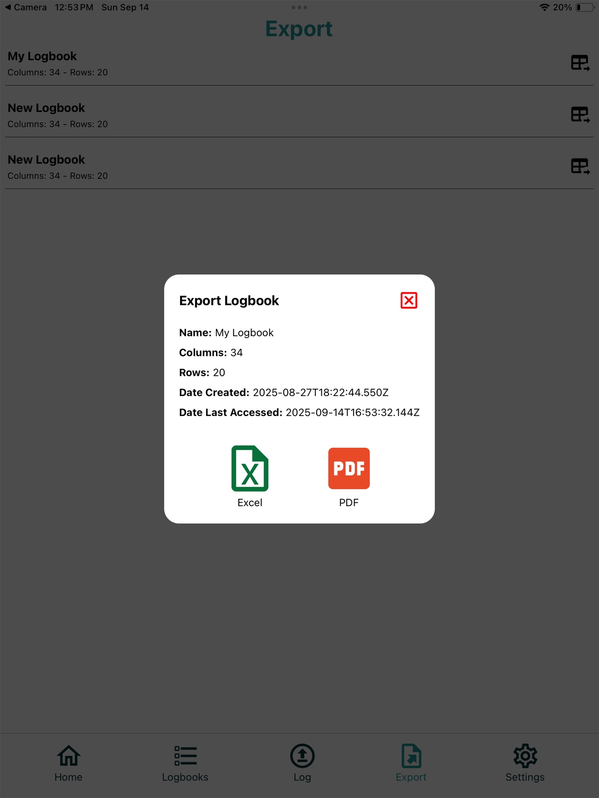 Loggable: Paperless Logbook