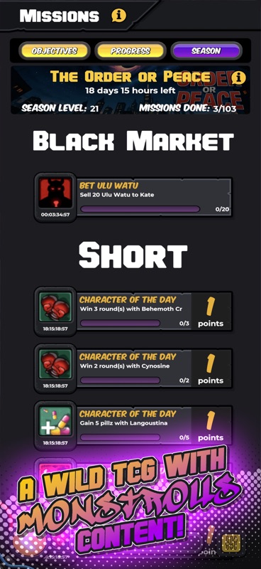 Urban Rivals screenshot 1