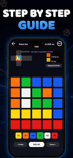 Rubiks Cube Solver - SolveQ screenshot 2
