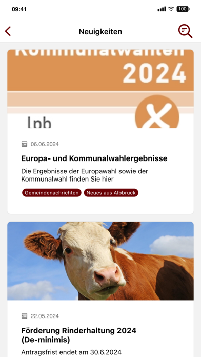 Gemeinde Albbruck Screenshot