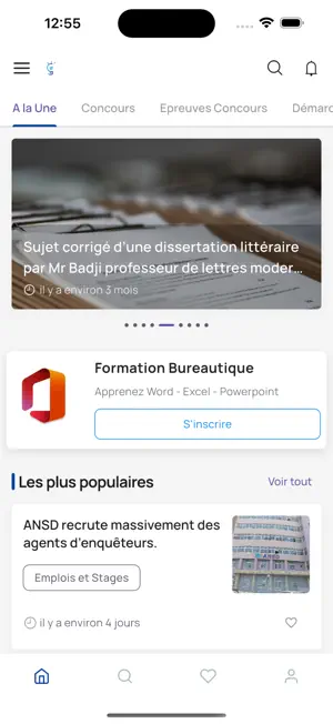 Samabac - Plateforme Educative screenshot 1