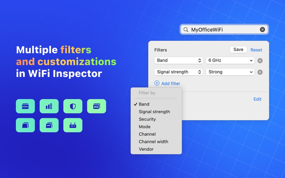 #7. NetSpot: WiFi Analyzer (macOS) 게시자: Etwok Inc