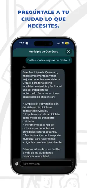 App Ciudad Qro iPhone screenshot 2