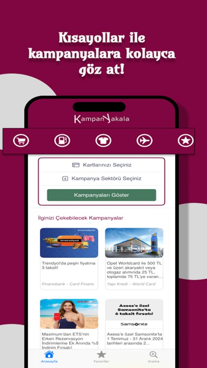 KampanYakala - İndirim & Puan