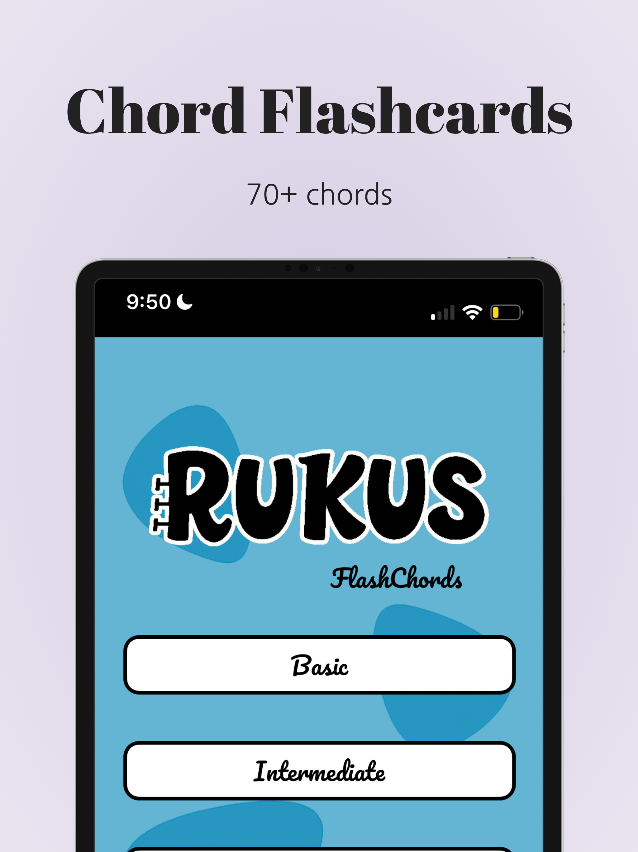 Rukus: Guitar Chord Flashcards