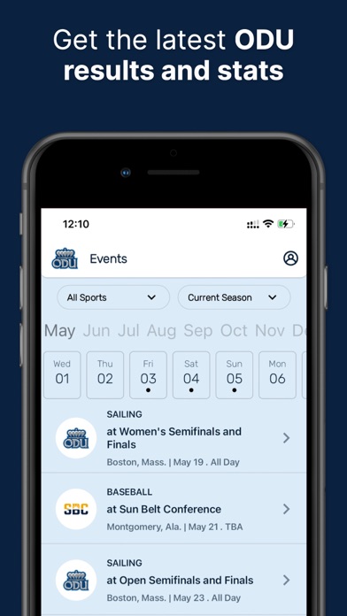 ODU Monarch Mobile Screenshot