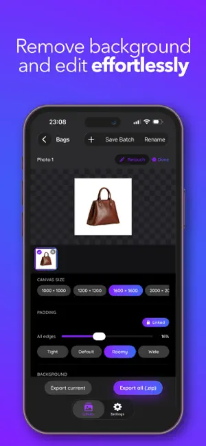 Pixeroom: Bulk Image Editor screenshot 2