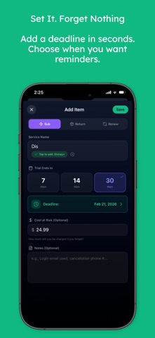 TrialRun: Money Deadlines screenshot