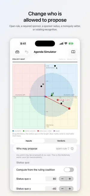 Agenda Simulator screenshot 3