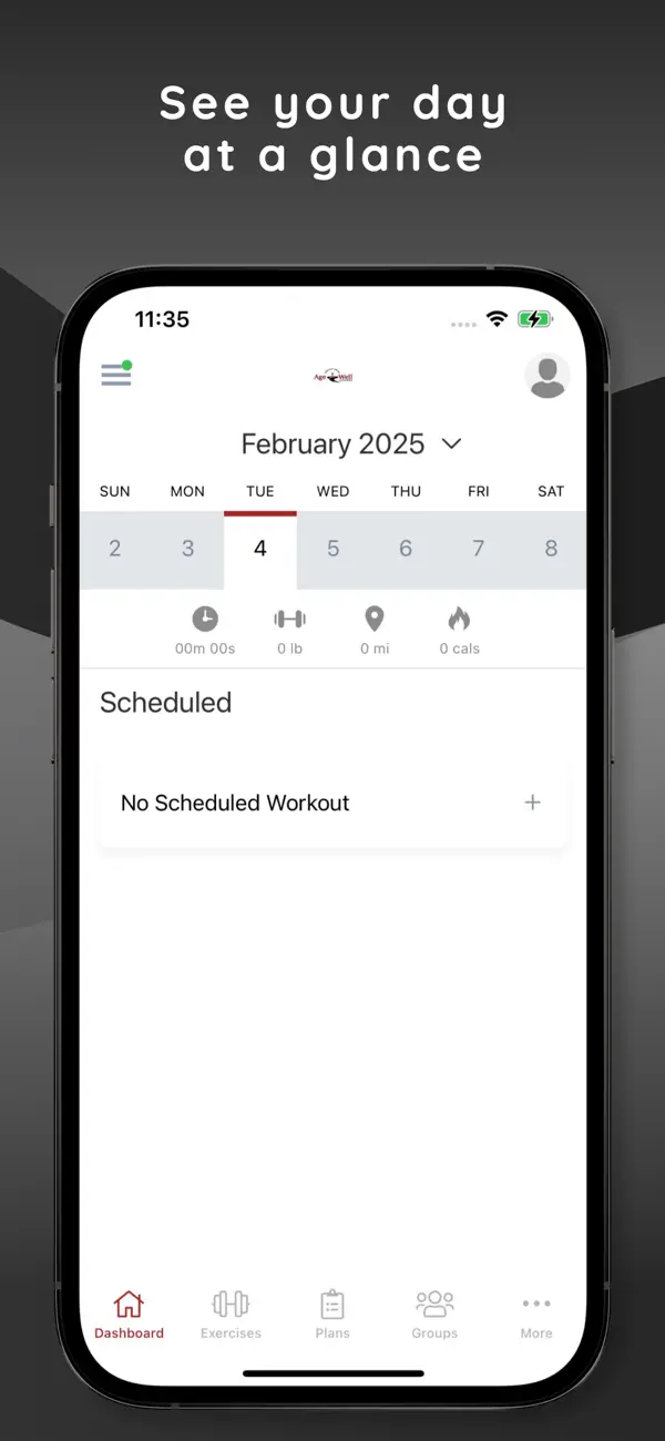 Screenshot #2 pour Age Well Fitness App