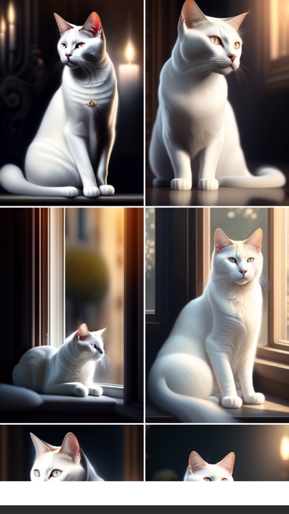 White Cat Cool Wallpapers HD
