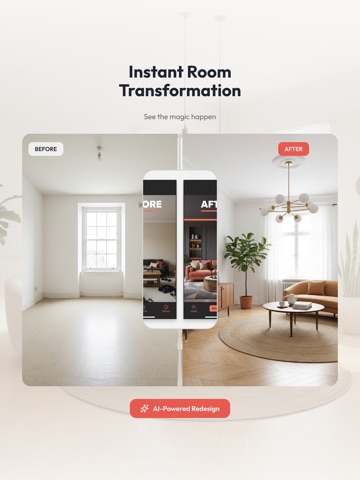 InteriorAI - Home Staging AI iPad screenshot