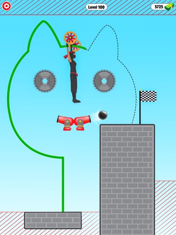 Line flights draw puzzle game iPad screenshot