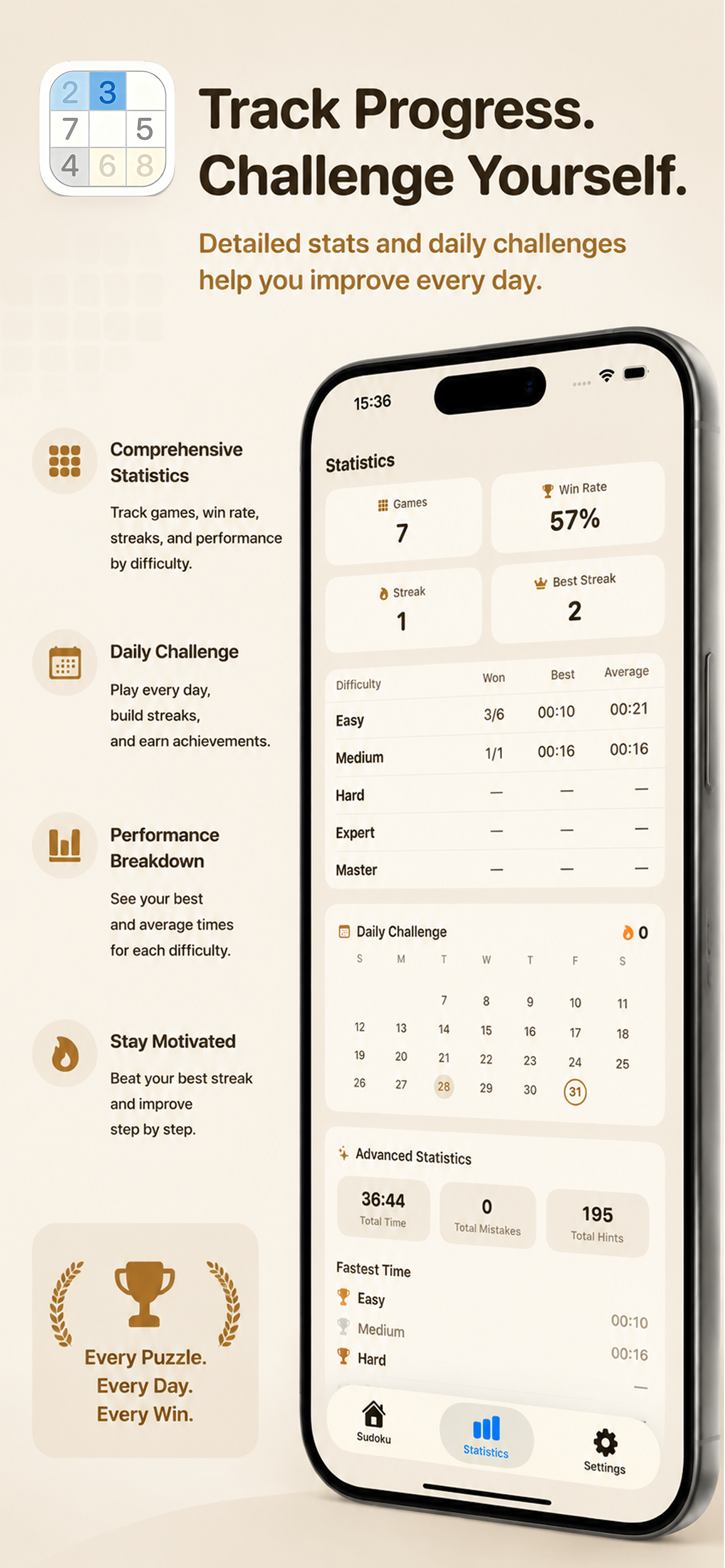 Sudoku x Classic Game screenshot 2