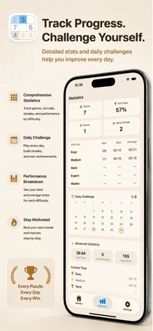Sudoku x Classic Game iPhone screenshot