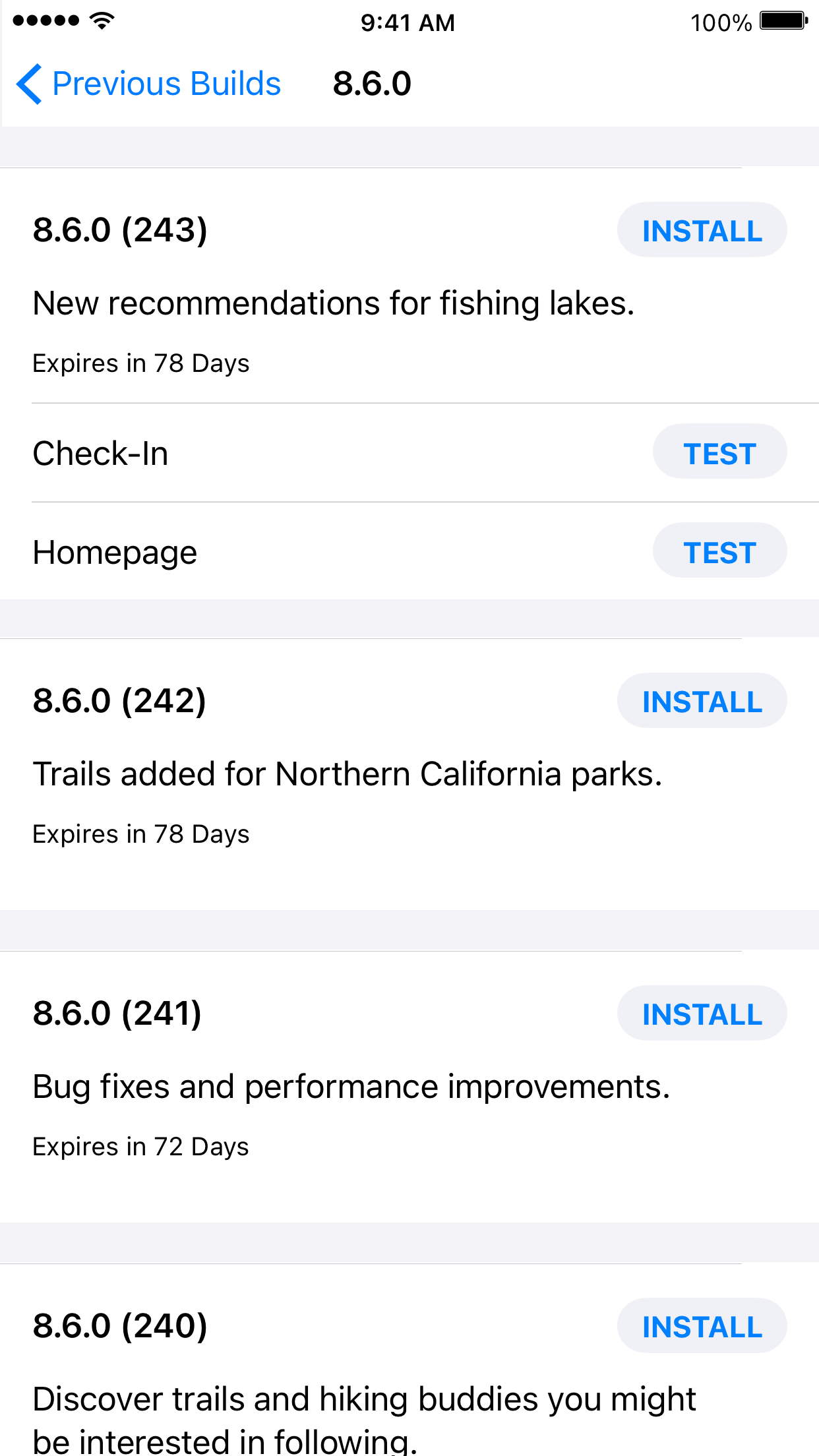 TestFlight screenshot 4