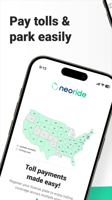 neoRide - Easy Toll Payments Screenshot