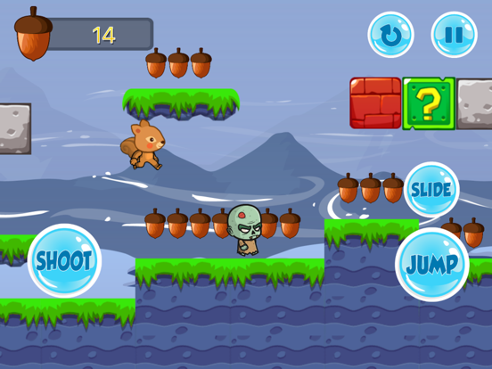 The Jungle Squirrel On Journey iPad screenshot