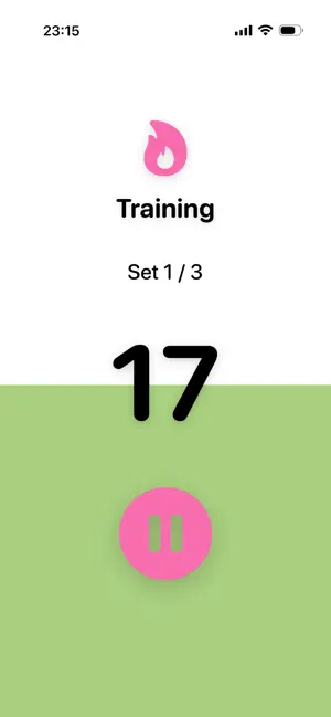 Feitimer-FitnessIntervalTimer screenshot 2