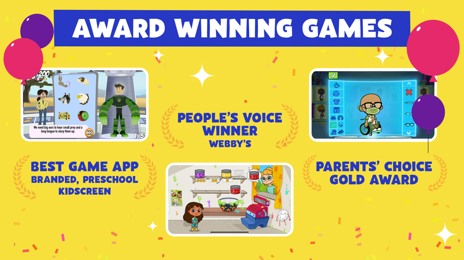 #4. PBS KIDS Games (iOS) 由: PBS KIDS