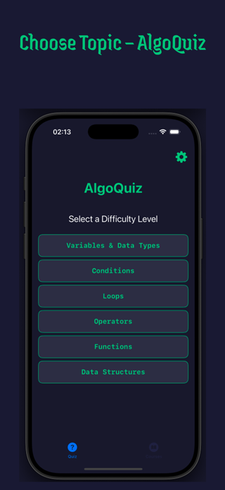 AlgoQuiz Screenshot 4 of 5