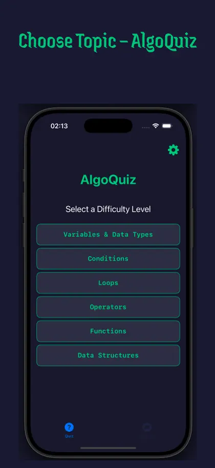 Screenshot 4 von 5 zu AlgoQuiz
