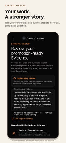 Promotion Case: Career Compass Screenshot 5 of 8