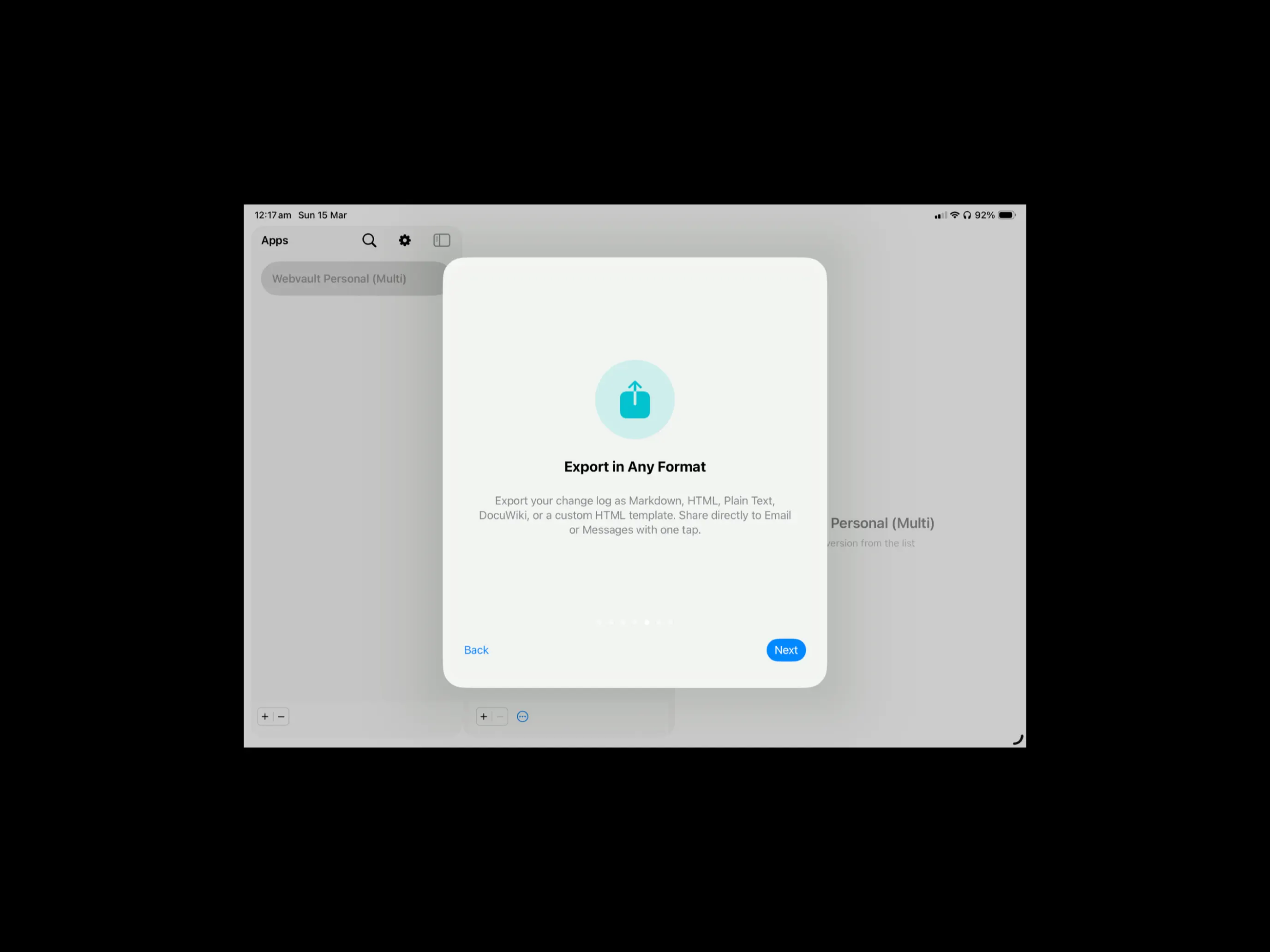 #5. Release Version Tracker (iOS) Podle: Alphaworks