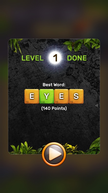 Volcano - Tropical Word Game