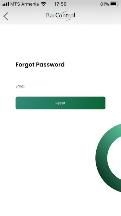 Screenshot 1 of BarControlPro App