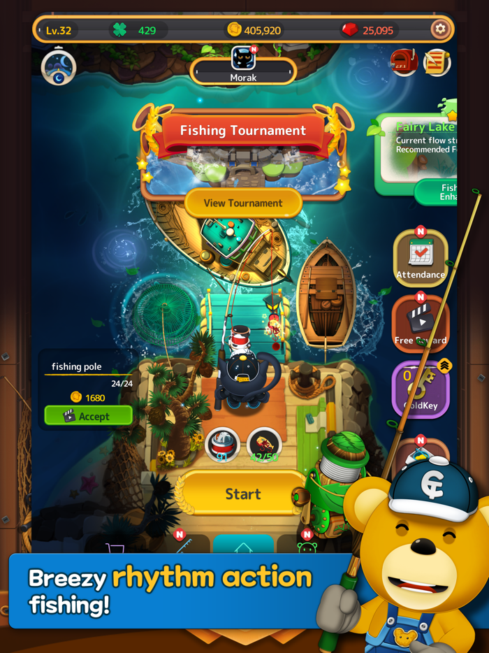 Cartoon Fishing Just for fun