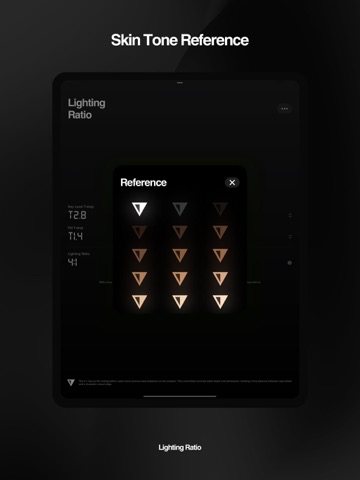 Lighting Ratio iPad screenshot