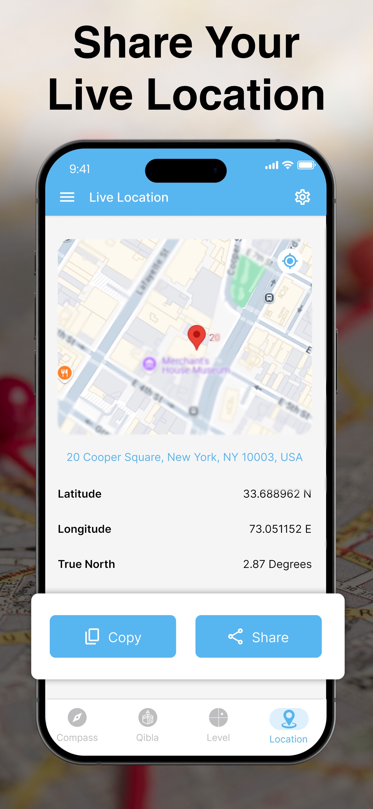 Screenshot 5 of Compass GPS – Qibla Finder