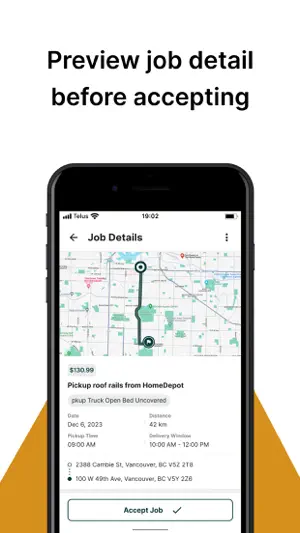 pkup delivery driver screenshot 3