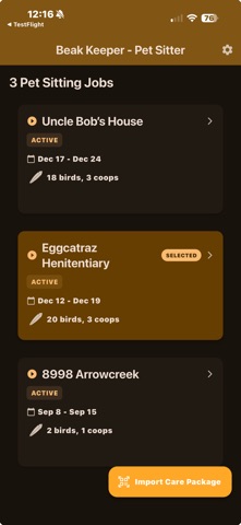 Beak Keeper - Pet Sitter screenshot