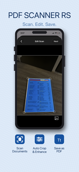 PDF Scanner RS - Scan & OCR Screenshot 2 of 9
