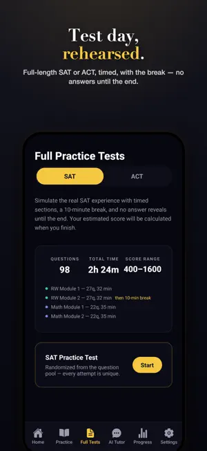 TutorPro: SAT & ACT Prep screenshot 3