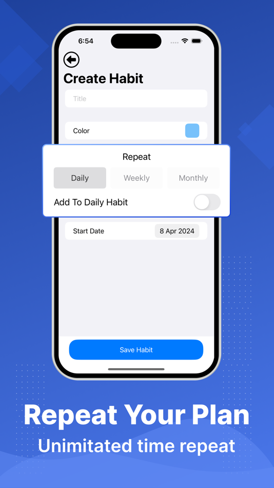 #3. Daily Habit Tracker & Reminder (iOS) 由: Keyur Kyada