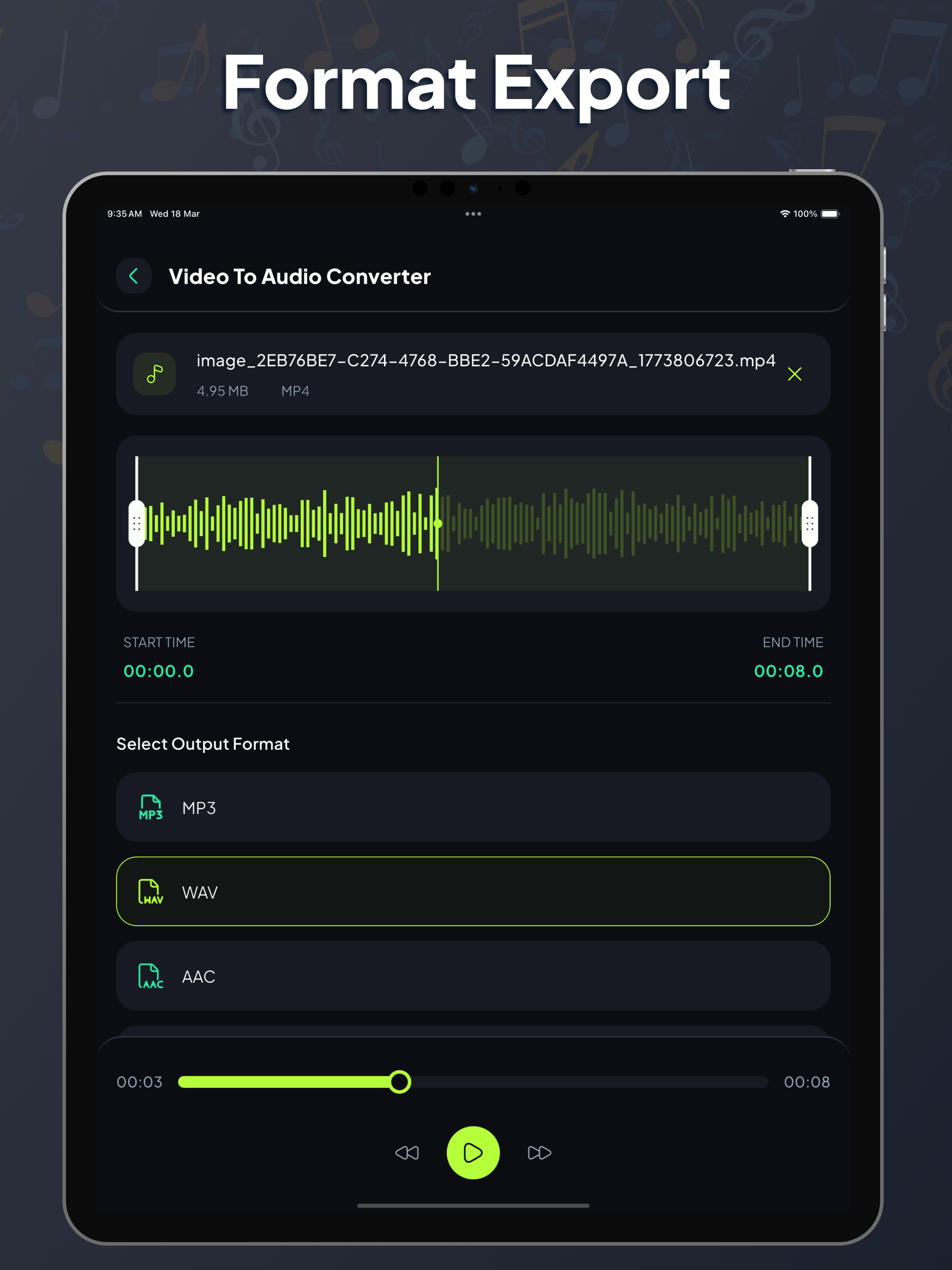 Music Editor: Trim, Cut, Merge
