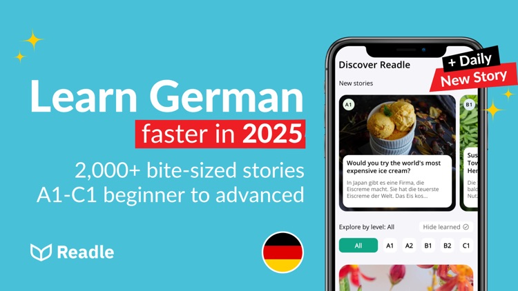 Learn German: News by Readle