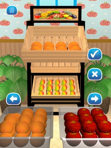 Fill Fridge: Organize Puzzle iPad screenshot