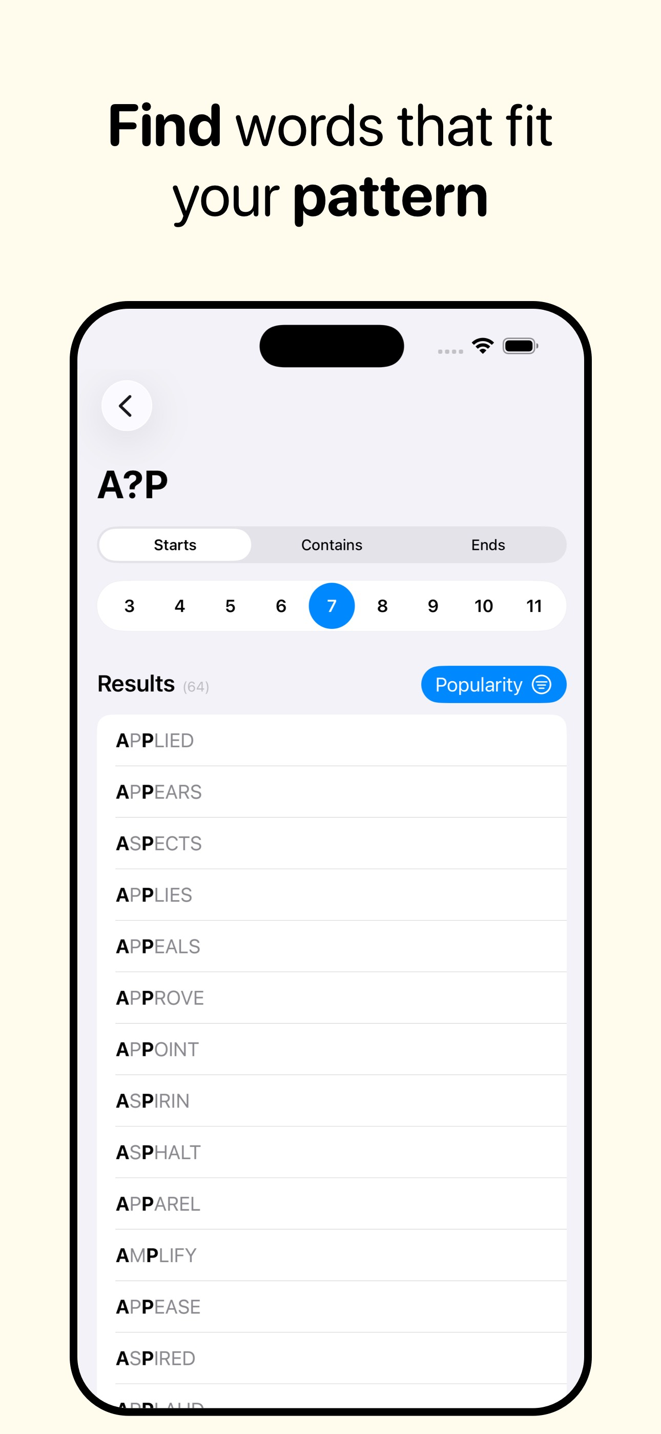 WordFinder: Pro Edition screenshot 4