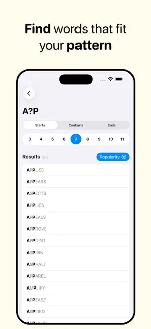 WordFinder: Pro Edition screenshot 4